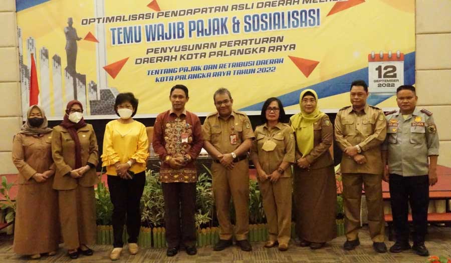 BPPRD Kota Palangka Raya mengadakan pertemuan dengan wajib pajak, Senin 12 September 2022. Pertemuan ini dalam rangka sosialisasi penyusunan