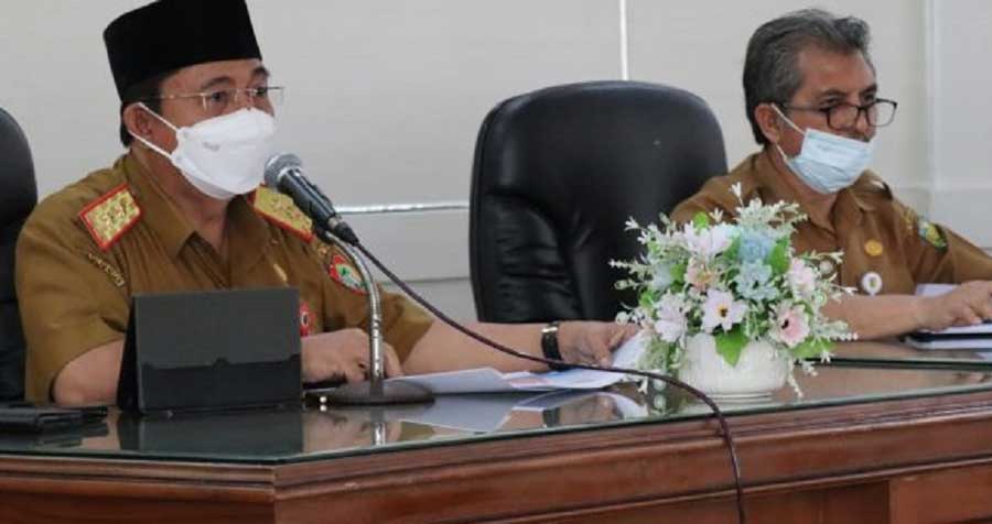 Bappedalitbang Kota Palangka Raya mengadakan Rapat Pendahuluan Rencana Pembentukan Tim Pengembangan Produk Unggulan Daerah (PUD) Kota
