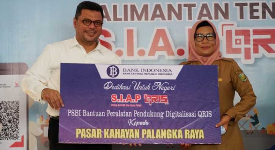 Sekarang ada 31 pedagang di Pasar Kahayan yang telah Siap QRIS dan kita berharap BI bisa memperluas lagi menjangkau pusat perbelanjaan hingga yang utama