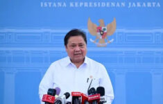 Menko Perekonomian Airlangga Hartarto. Dok: Eranasional/HO Setpres.